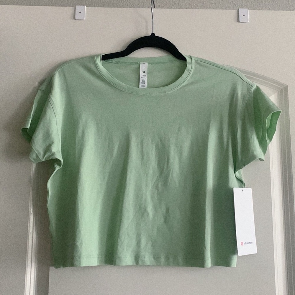 Lululemon Cates Tee Creamy Mint